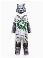 Football Werewolf Fancy Dress Costume 5-6 years