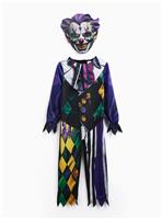 Retro Clown Fancy Dress Costume 3-4 Years