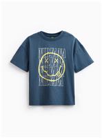 Blue Nirvana Graphic Print T-Shirt 7 years