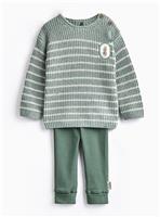 Green Peter Rabbit Knitted Jumper & Legging Set 3-6 months