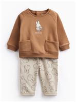 Miffy Brown Sweatshirt Set 3-6 months