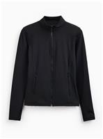 REAKTIV Black Funnel Neck Zip Through Jacket XL