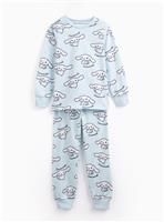 Blue Hello Kitty Cinnamoroll Print Long Sleeve Pyjamas 6-7 years