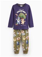Bluey Character Print Pyjama Set 6-7 years
