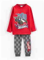 Red Hot Wheels Print Pyjamas 5-6 years