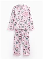 Hello Kitty Character Print Traditional Pyjamas 9-10 years
