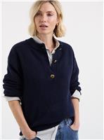 JD WILLIAMS Classic Henley Button Knit Jumper 28-30