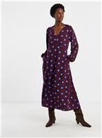 JD WILLIAMS Soft Touch Long Sleeve Tea Dress 28