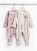 Peter Rabbit Print Sleepsuits 2 Pack 6-9 months