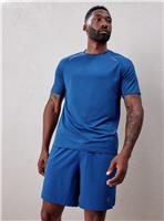 REAKTIV Blue Performance Short Sleeve Tee S