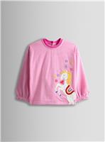 JOJO MAMAN B&Eacute;B&Eacute; Unicorn Applique Stripe Top 4-5 Years