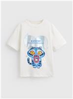 Cream KPop Demon Hunters Graphic T-Shirt 6 years