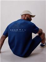 REAKTIV Navy Athleisure Graphic Tee S
