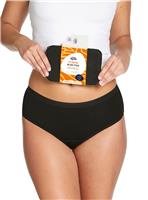 LOVE LUNA Ladies 2 Pair Pack Period Midi Ready Pack 10-12