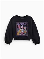 Charcoal KPop Demon Hunters Graphic Sweatshirt 10 years