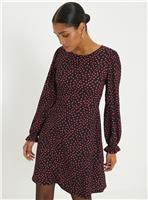 DOROTHY PERKINS Pink Spot Mini Dress 10