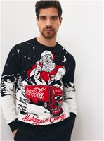 Coca-Cola Holidays Are Coming Christmas Jumper L