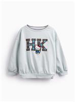Light Blue Hello Kitty Varsity Sweatshirt 6-7 years