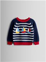 Jojo Maman Bb Crochet Boat Jumper 6-7 Years