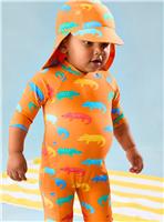 JOJO MAMAN B&Eacute;B&Eacute; Crocodile Sun Protection Hat 3-4 Years