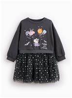 Peppa Pig Halloween Sweatshirt Dress 5-6 years