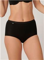 SLOGGI Sloggi Basic Maxi Knickers 3 Pack Black 20