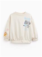 Cream Bluey Sweatshirt 1-2 years