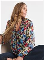 JD WILLIAMS Shirred Georgette Blouse 12