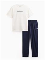 Jeep Pyjama Top & Bottom 2-Piece Set M