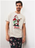 Christmas Fender 'Spirit of Rock & Roll' 2-Piece Pyjama Set S
