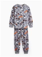Snoopy All Over Peanut Print Pyjama Set 6-7 years