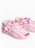 Pink Peppa Pig Cupsole Slippers 10-11 Infant