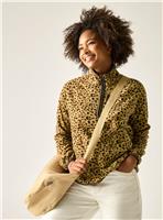 REGATTA Frankie Half Zip Leopard Print Fleece 12