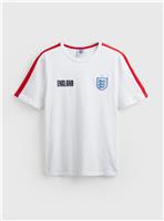 White Official FA England Graphic T-Shirt XL