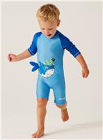REGATTA Kids Animal Rash Suit Swimsuit 5-6 Years