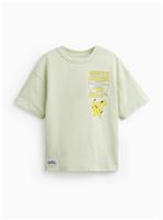 Green Pokemon Pikachu Graphic T-Shirt 11 years