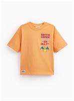 Orange Pokemon Charizard Graphic T-Shirt 10 years