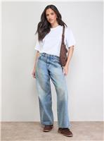 OASIS Straight Leg Western Look Jeans 18