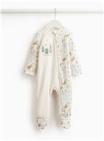 Christmas Pure Cotton 'The Snowman' Sleepsuit Up to 3 mths