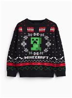 Minecraft Christmas Jumper 11 years