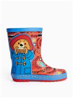 Paddington Character Print Wellington Boots 8 Infant