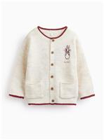 Beatrix Potter Peter Rabbit Christmas Cardigan 3-6 months