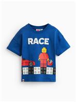Blue Lego Racing Graphic T-Shirt 2-3 years