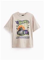 Cream Halloween Hot Wheels Graphic T-Shirt 12 years