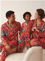 Family Matching Women's Christmas Disney Mash-Up Traditional Jersey Pyjamas 24-26