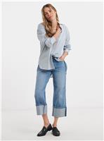 JD WILLIAMS Straight Leg Turn Up Jean 26