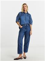 JD WILLIAMS Embroidered Denim Shirt 14