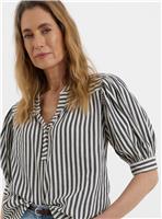 JD WILLIAMS Stripe Short Sleeve Tunic 16