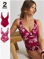 JD WILLIAMS 2 Pack Value Swimsuits 22