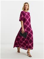 JD WILLIAMS Short Sleeve Care Free Maxi Dress 32